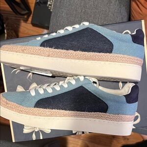 Nordstrom Rack denim sneakers NEW